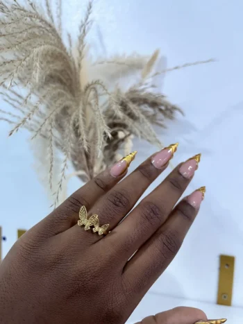 Hyper Realistic Butterfly Ring