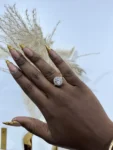 Gemstone Promise Ring