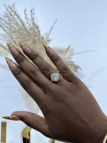 Gemstone Promise Ring