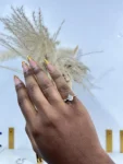 Tear Drop Promise Ring