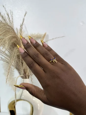 Embellished Snake Ring