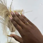 Embellished Snake Ring