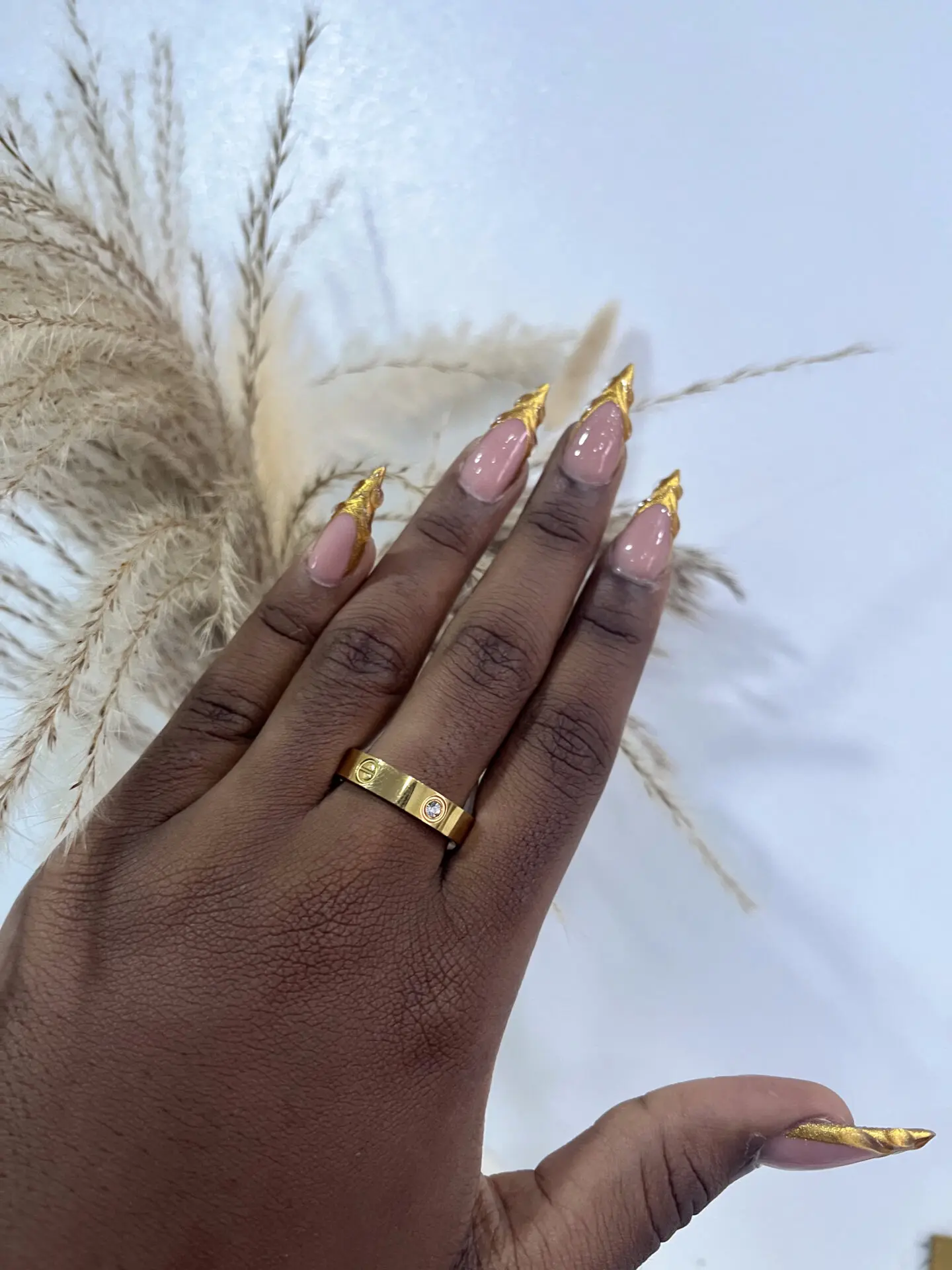 IMG_4959.webp Cartier Half Diamond Love Ring - Image 1