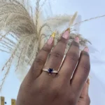 Purple Heart  Promise Ring