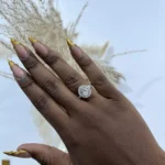 Gemstone Promise Ring