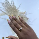 Multi Cubic Zircon Promise Ring