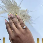 Tear Drop Promise Ring